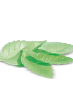 Scrapcooking eetbare ouwel blaadjes groen pk/24 - afbeelding 2