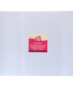 Funcakes cake board rechthoek wit 45x35cm