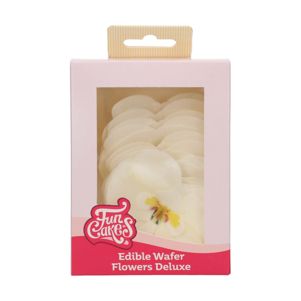Funcakes edible wafer flowers deluxe orchid white medium pk/10 bij cake, bake & love 5 Funcakes edible wafer flowers deluxe orchid white medium pk/10