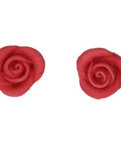 Funcakes fondant decorations roses red set/6 - afbeelding 2