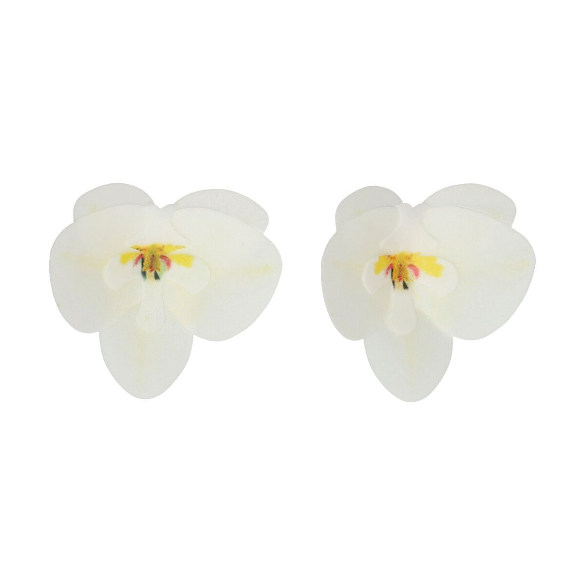 Funcakes edible wafer flowers deluxe orchid white medium pk/10 bij cake, bake & love 6 Funcakes edible wafer flowers deluxe orchid white medium pk/10 - afbeelding 2
