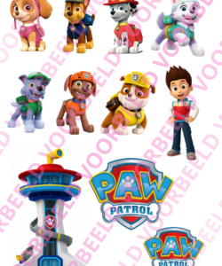Eetbare Taartprint Paw Patrol