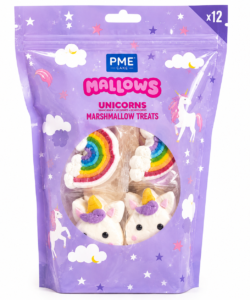 Pme magic unicorn marshmallow traktaties pk/12 bij cake, bake & love 9 Pme magic unicorn marshmallow traktaties pk/12 - afbeelding 3