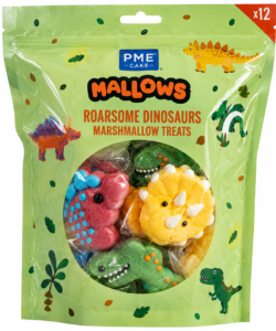 Pme dinosaurus marshmallow traktaties pk/12 - afbeelding 3