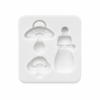 Siliconen mal baby – speentjes & babyfles bij cake, bake & love 2 Siliconen mal baby – speentjes & babyfles bij cake, bake & love 1