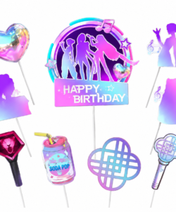 Caketopper K-Pop Demon hunter Set – 9-delig