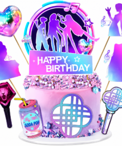 Caketopper k-pop demon hunter set – 9-delig bij cake, bake & love 5 Caketopper k-pop demon hunter set – 9-delig - afbeelding 2