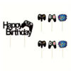 Gaming taarttopper set pk/7 bij cake, bake & love 2 Gaming taarttopper set pk/7 bij cake, bake & love 1