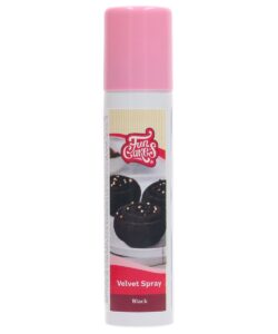 FunCakes Velvet Spray Zwart 100ml