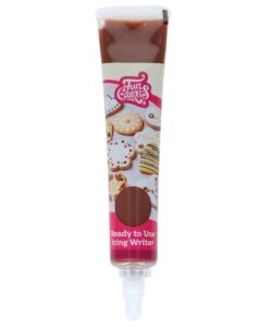 Funcakes ready to use icing writer melkchocoladesmaak 25g bij cake, bake & love 8 Funcakes ready to use icing writer melkchocoladesmaak 25g - afbeelding 2