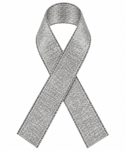 Lint per meter 1,5 cm breed - Zilver Glitter