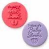 Gepersonaliseerde impressie stempel babyshower bij cake, bake & love 2 Gepersonaliseerde impressie stempel babyshower bij cake, bake & love 1