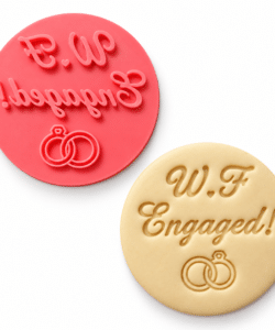 Gepersonaliseerde Impressie Stempel Engaged/Verloofd
