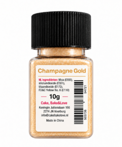 Sprinkley dust - champagne gold 10 gram - afbeelding 2