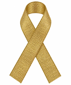 Lint per meter 1,5 cm breed - Goud Glitter