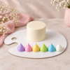 Cakeboard schilderpalet wit - 30 x 25 cm bij cake, bake & love 4 Cakeboard schilderpalet wit - 30 x 25 cm bij cake, bake & love 3