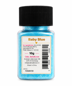 Sprinkley dust - baby blue 10 gram - afbeelding 2
