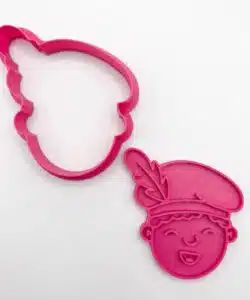 Sprinkley cookie cutters - piet hoofd met impressie - afbeelding 2