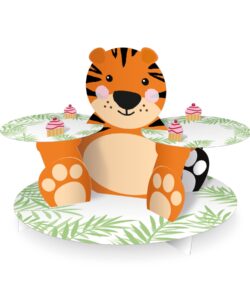 Cupcake standaard panda & tijger dubbelzijdig 30 x 40 cm bij cake, bake & love 8 Cupcake standaard panda & tijger dubbelzijdig 30 x 40 cm - afbeelding 3