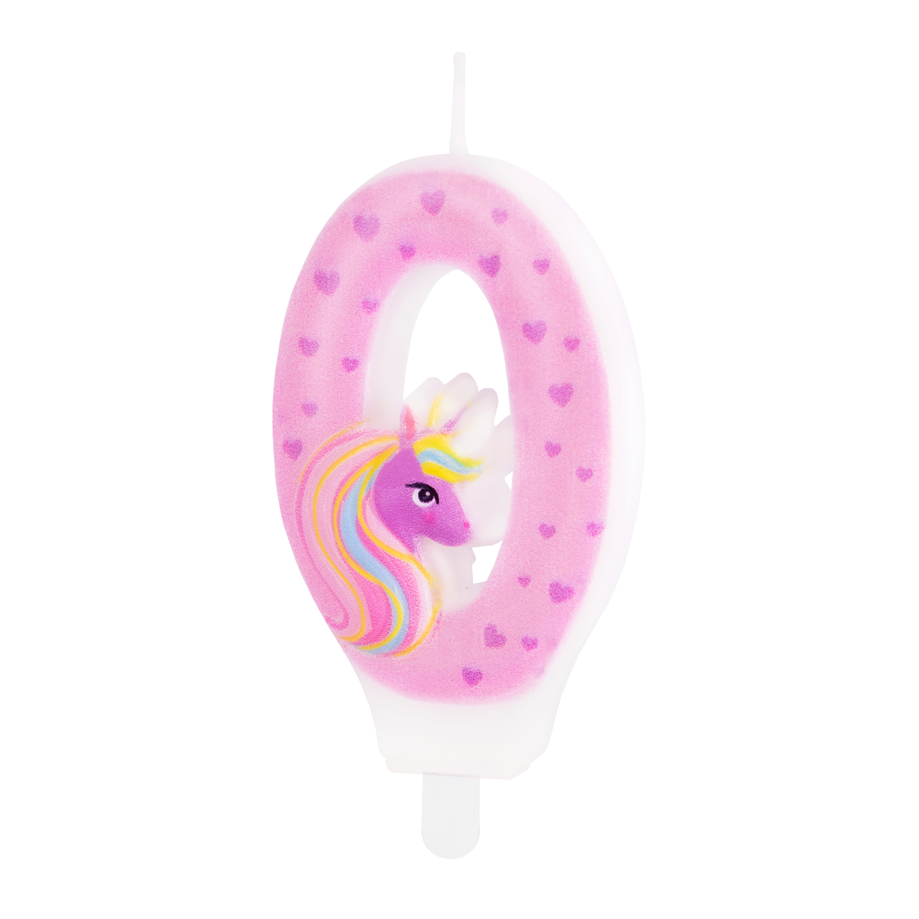 Unicorn cijferkaars #0 bij cake, bake & love 5 Unicorn cijferkaars #0