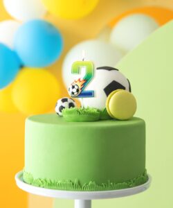 Voetbal cijferkaars #2 - afbeelding 2