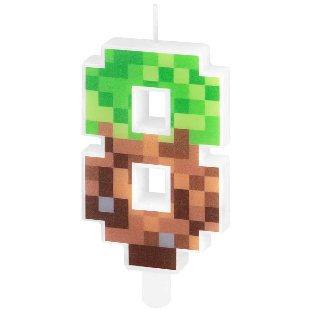 Minecraft cijferkaars #8 bij cake, bake & love 5 Minecraft cijferkaars #8