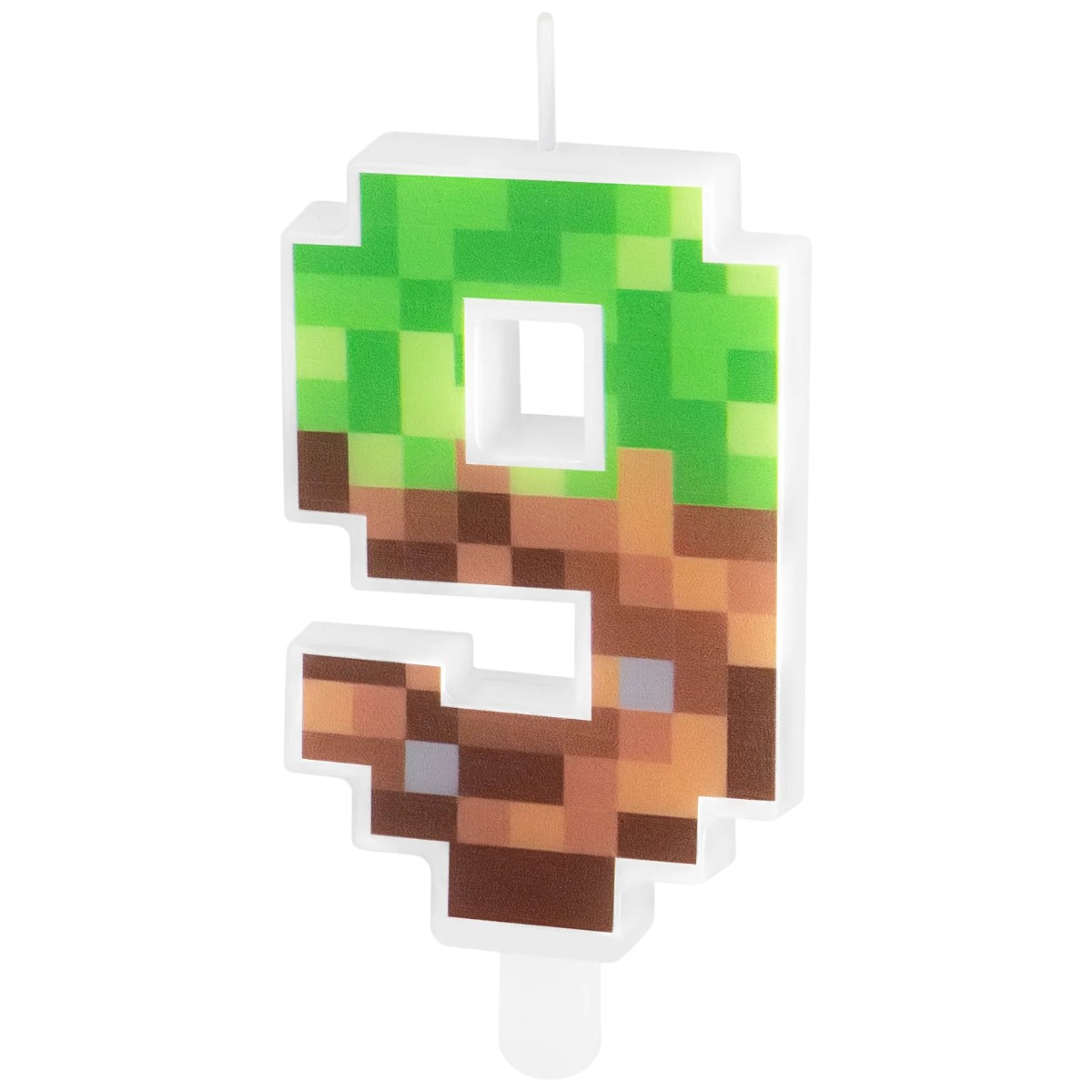 Minecraft cijferkaars #9 bij cake, bake & love 5 Minecraft cijferkaars #9