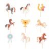 Paarden taart & cupcake toppers – 9 stuks bij cake, bake & love 4 Paarden taart & cupcake toppers – 9 stuks bij cake, bake & love 3