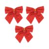 Kerststrikken glitter rood 12 cm – 3 stuks bij cake, bake & love 2 Kerststrikken glitter rood 12 cm – 3 stuks bij cake, bake & love 1