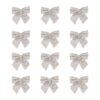 Kerststrikken glitter zilver 5 cm – 12 stuks bij cake, bake & love 4 Kerststrikken glitter zilver 5 cm – 12 stuks bij cake, bake & love 3