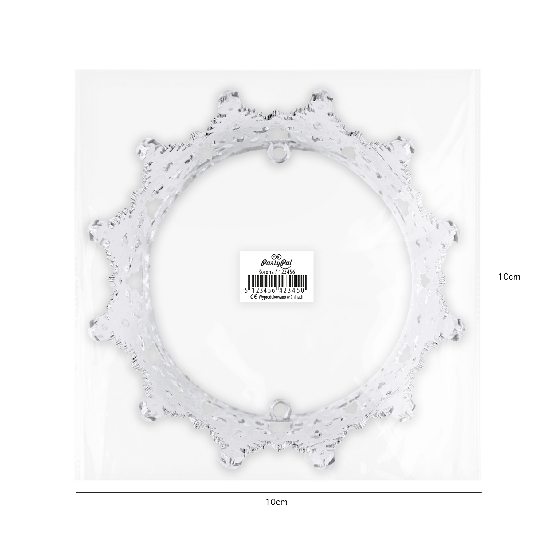 Taartdecoratie kroon zilver met roze en zilveren kristallen 10 cm bij cake, bake & love 10 Taartdecoratie kroon zilver met roze en zilveren kristallen 10 cm - afbeelding 6