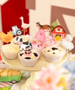 Boerderij taart & cupcake toppers – 9 stuks bij cake, bake & love 9 Boerderij taart & cupcake toppers – 9 stuks - afbeelding 2