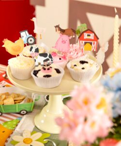 Boerderij taart & cupcake toppers – 9 stuks bij cake, bake & love 10 Boerderij taart & cupcake toppers – 9 stuks - afbeelding 3