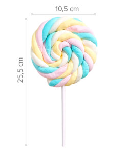 Marshmallow lolly pastel bij cake, bake & love 7 Marshmallow lolly pastel - afbeelding 2