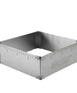 Decocino verstelbare bakrand vierkant 20–37 cm – 7 cm hoog - afbeelding 3