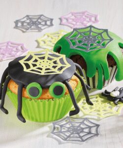 Decocino halloween spinnenweb wafers pk/12 - afbeelding 2