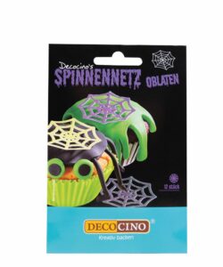 Decocino Halloween Spinnenweb Wafers pk/12