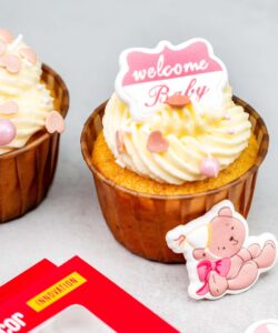 Decocino cake decor baby pink pk/8 - afbeelding 2