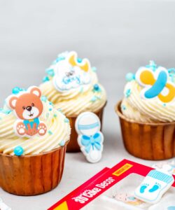 Decocino cake decor baby blue pk/8 - afbeelding 3