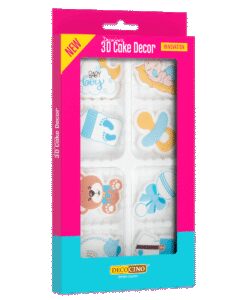 Decocino Cake Decor Baby Blue pk/8