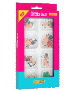 Decocino Cake Decor Capybara pk/8