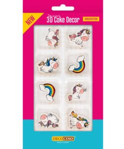 Decocino Cake Decor Unicorn pk/8