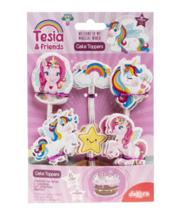 Dekora Cupcake Prikkers Eenhoorn – 30 stuks