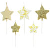 Taartkaarsjes gouden sterren pk/5 bij cake, bake & love 4 Taartkaarsjes gouden sterren pk/5 bij cake, bake & love 3