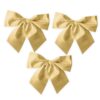 Kerststrikken goud 12 cm – 3 stuks bij cake, bake & love 2 Kerststrikken goud 12 cm – 3 stuks bij cake, bake & love 1
