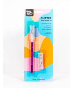 Azucren Modelling Cutter Precisie Mes + 5 Reservemesjes