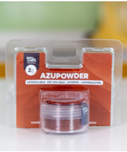 Azupowder Vetoplosbare Poederkleurstof Bruin 2 gram