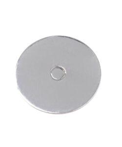 LOYAL Cake Board Geperforeerd Rond Zilver 12,5cm pk/10