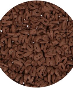 Funcakes bruine letters 50 g bij cake, bake & love 7 Funcakes bruine letters 50 g - afbeelding 2