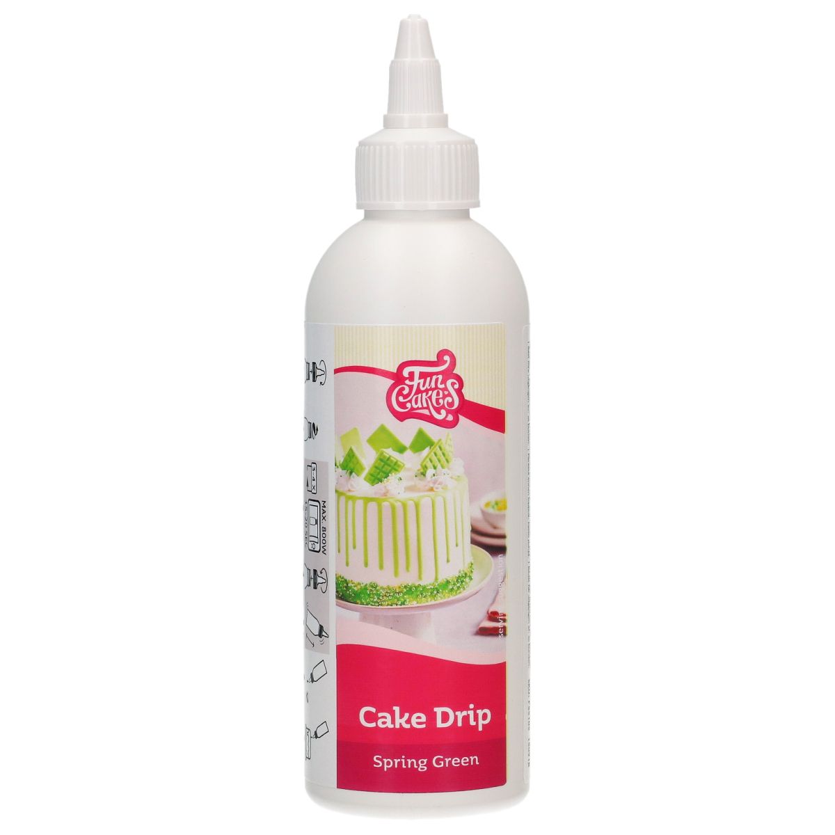 Funcakes cake drip lente groen 180g bij cake, bake & love 5 Funcakes cake drip lente groen 180g